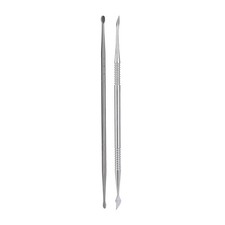 Stainless Steel Nail Art Spatula Double Ended Instrument Manicure Nail Ornament
