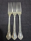 New Listing3 Gorham Chantilly Sterling Silver Dinner Fork Vintage No Mono
