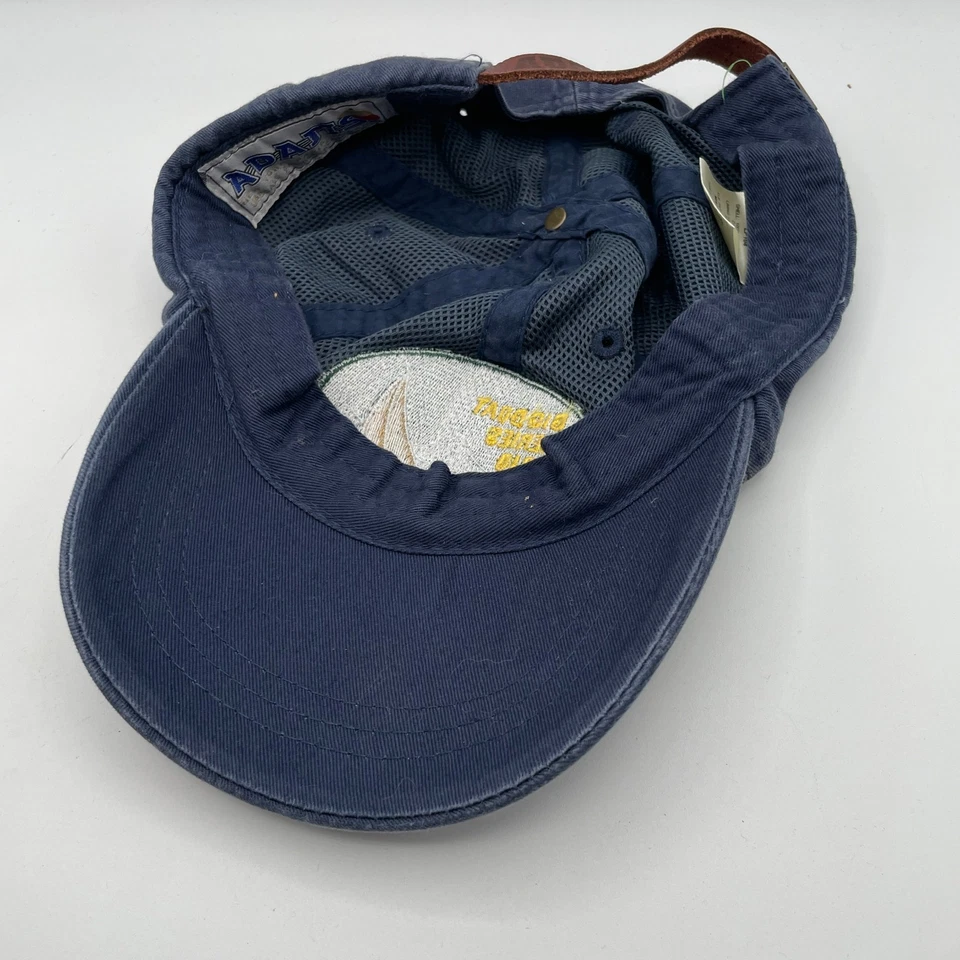 Rolex Big Boat Series Hat Cap Mens Blue 2010 Sailing Nautical Racing Strapback - Image 2 of 4