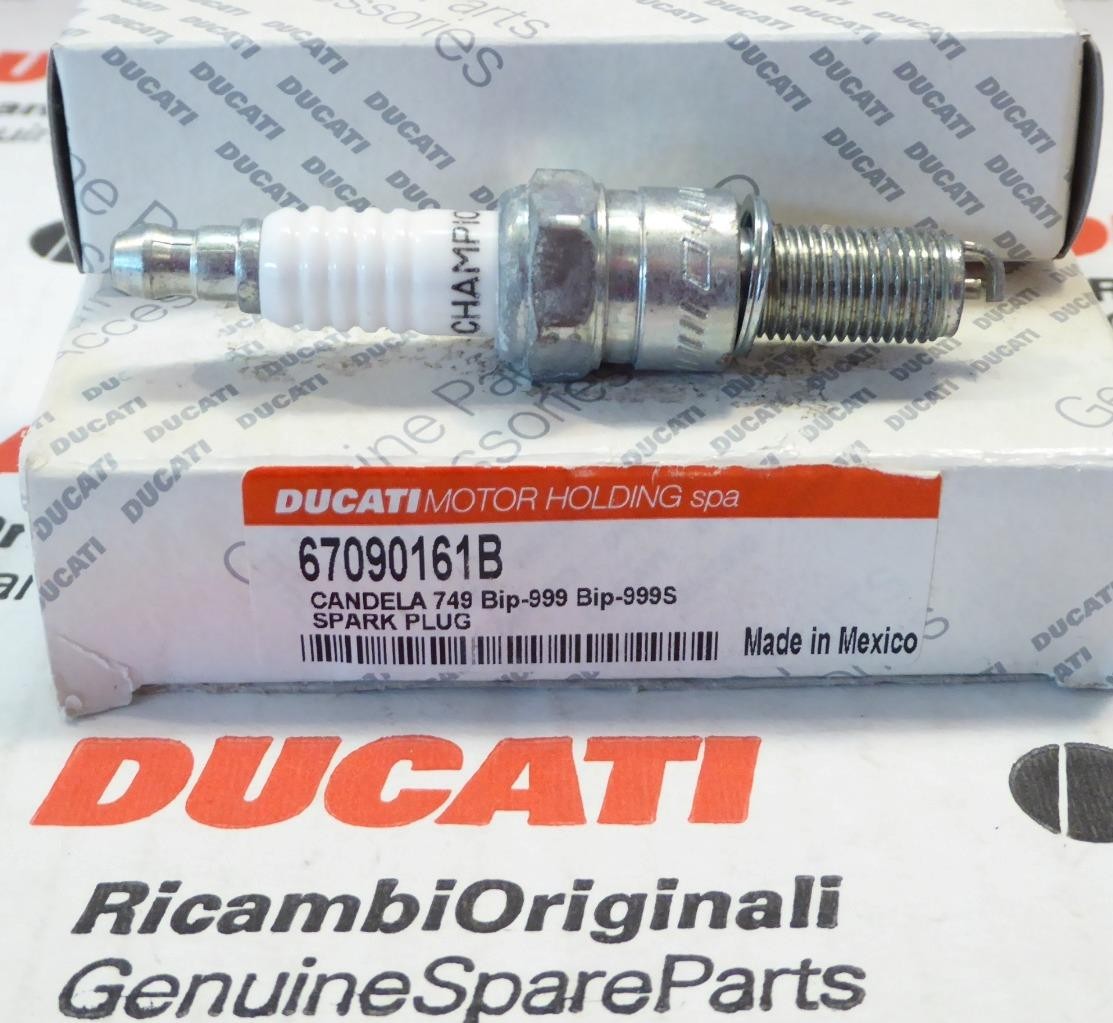 2001-2007 Ducati Monster SS 748-1000 OEM spark plug RG4HC  67090161B - AH