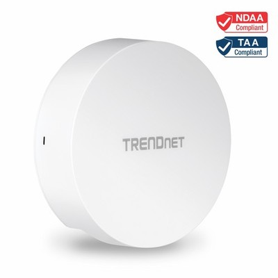 TRENDnet TEW-823DAP, AC1300 Dual Band PoE Indoor Wireless Access Point
