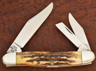 RARE CASE XX USA 1/500 STAG 47 WHITTLER KNIFE MM MILLENIUM 5347 WH
