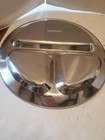 Coleman camping 12 inch divided plates pair Stainless steel shiny Camping Camp  — photo 7