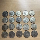 Lot Of 20 KENNEDY  Half Dollar Mixed Year And Metals 1967 1965 1977 1966 Etc #F