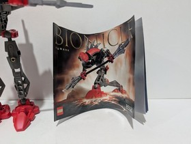 LEGO Bionicle 8592 Rahkshi Turahk - Complete with Canister, Instruc and Kraata