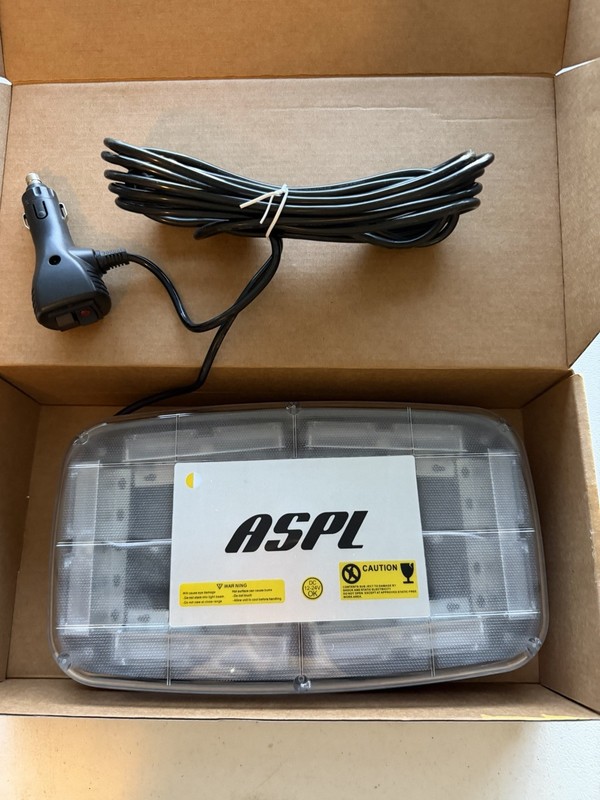 ASPL [Upgraded 5] 48LED Roof Top Strobe Lights, High Visibility Emergency Safety