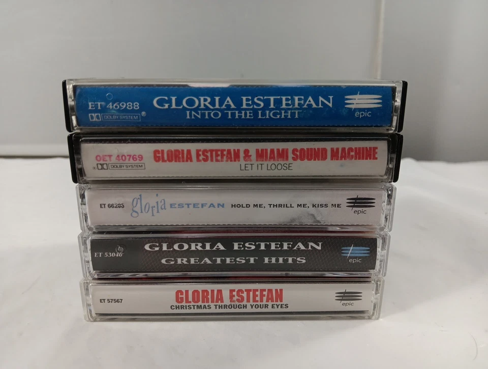 Gloria Estefan Lot of 5 Cassette Tapes Foto 4 de 4