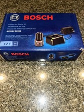 BOSCH GXS12V-01N12 Battery  Charger Starter Kit 12V MAX 2.0Ah