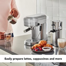 KitchenAid Metal Semi-Automatic Espresso Machine with Free Automatic Milk 2