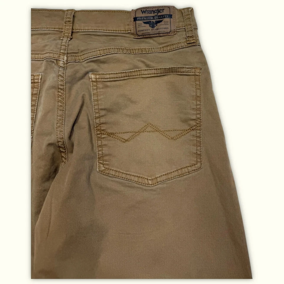 wrangler Vaqueros W30/L30 Marrón Excelente Hombres (s247) - Imagen 4 de 4