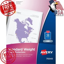 Avery Clear Sheet Protectors 10 Pack