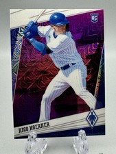2020 Panini Chronicles Phoenix Purple Mojo /75 Nico Hoerner RC Cubs
