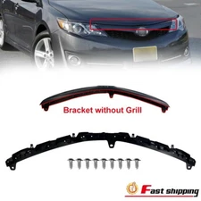 Front Bumper Black Bracket Without Grill for 2012-2014 Toyota Camry SE XSE 12-14