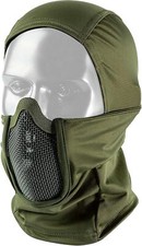 Balaclava Mesh Mask Tactical Airsoft Full Face Protective Mask Ninja Style Hood