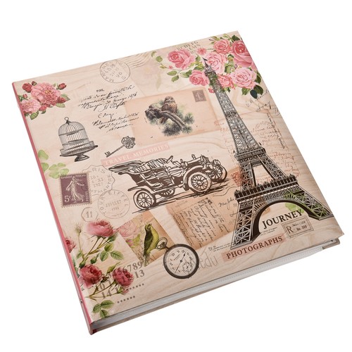 Large Travel Memories Ring binder Photo Album for 500 Photos 4' x 6'- FL500 - Picture 3 of 7