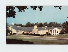 Postcard Herbert Hoover Presidential Library West Branch Iowa USA