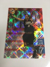 ALLEN IVERSON 1999-00 Upper Deck HoloGrFX NBA 24/7 INSERT #N2 Philadelphia 76ers