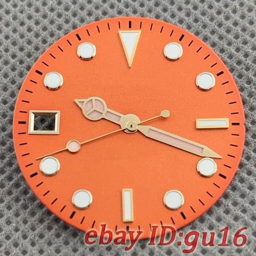 Reloj de 29 mm esfera y manecillas ajustadas movimiento NH35 9 en punto corona reloj para zurdos - Imagen 34 de 68