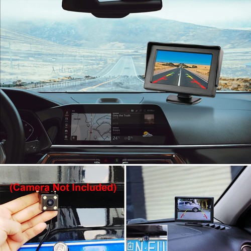 4.3''/5"/7'' LCD Screen Car Rear View Backup Monitor for Parking Reverse Camera - Picture 29 of 63