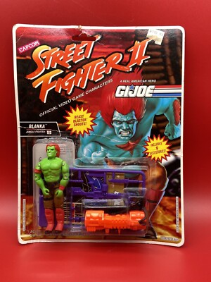 Vintage G.I. Joe Street Fighter II Blanka Jungle Fighter Action