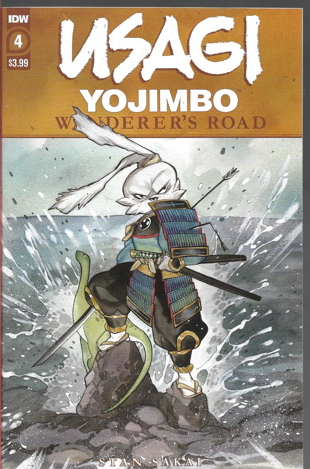 USAGI YOJIMBO - WANDERER'S ROAD (2020) #4 - Back Issue (S)