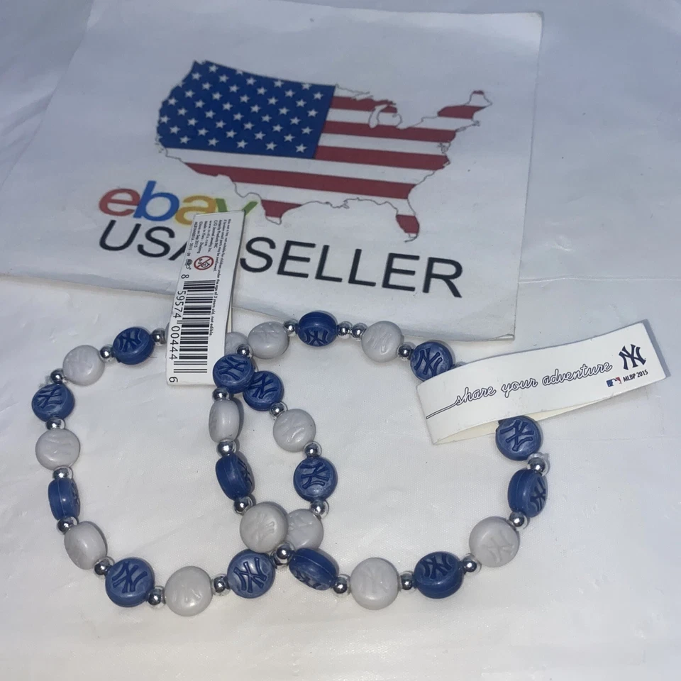 Lote de 2 PULSERAS TRTLZ 2 NEW YORK YANKEES Foto 4 de 4