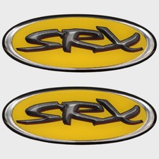 Sea Ray Boat Raised Decal Stickers | SRX Emblem (Pair)