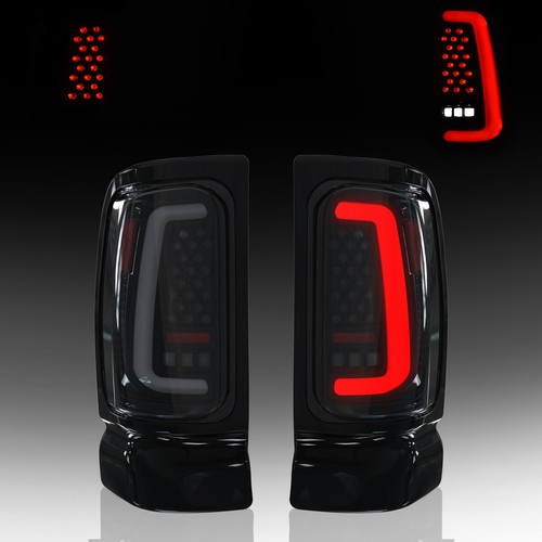 94-01 Dodge Ram 1500/94-02 Ram 2500/3500 LUXX-Series LED Tail Lights Alpha Black 217674