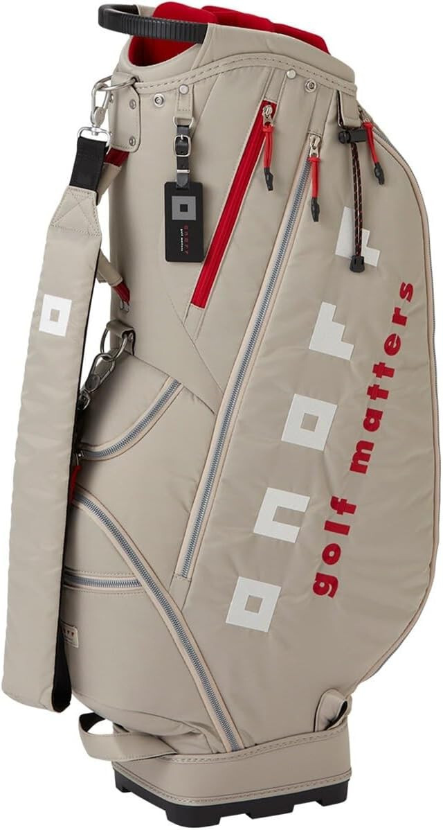Мужская сумка ONOFF Golf Caddy из НЕЙЛОНОВОЙ саржи 9x47 дюймов 2,7 кг песочно-бежевого цвета OB3624