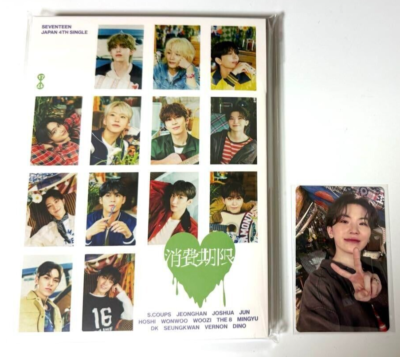 SEVENTEEN WOOZI JAPAN SINGLE SHOHIKIGEN CARAT ver CD & PHOTOCARD