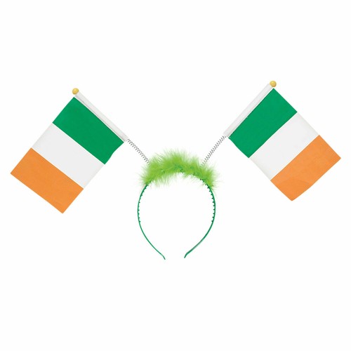 ST. PATRICKS DAY FANCY DRESS HAT WIG PROP Costume Irish Shamrock Tattoo☘️ - Picture 20 of 39