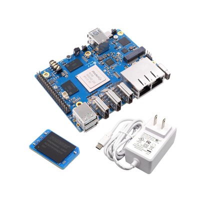 5 Plus 8G with 64GB eMMC Module RK3588 8 Core 64 Bit Single Board Computer, 2...