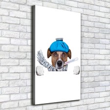 Tulup Print Wall Art 50x100 - Ill dog