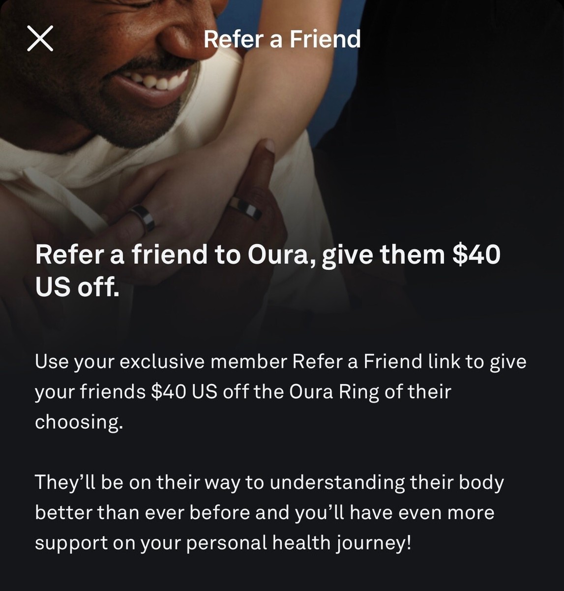 Oura Ring Gen3 ✓Sizing Kit + $40 Off Refer a Friend Link 