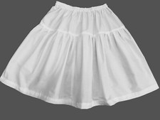 White Cotton Petticoat  - Made to Measure