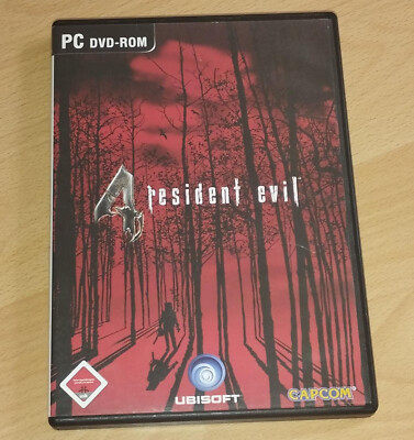 4 resident evil PC DVD-ROM *sehr gut* CAPCOM UBISOFT