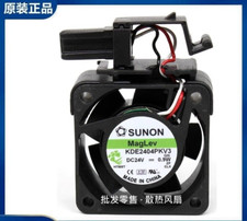 SUNON KDE2404PKV3 24V 0.9W 4020 4CM 3-Wire Cooling Fan