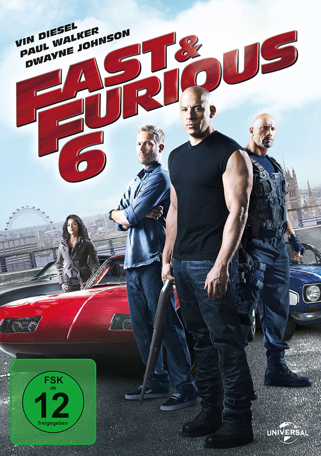 Fast & Furious 6 DVD Vin Diesel Paul Walker Action Film Fast Furious 6 - Bild 2