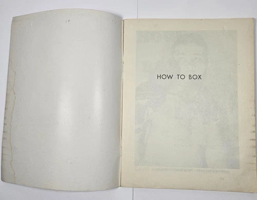 1948 Joe Louis How to Box Book David McKay Company IBHOF The Brown Bomber Boxing - 画像2/21