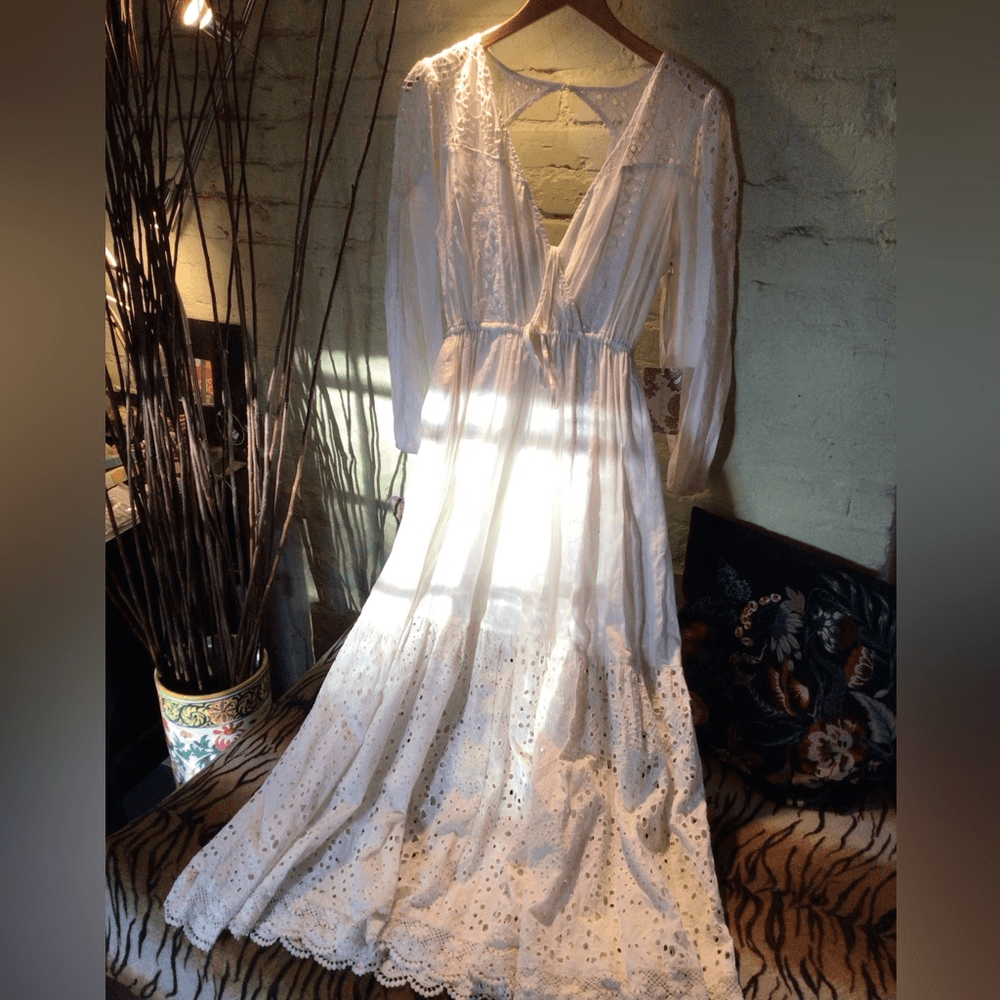 NEW! Rare Band of the Free Boho maxi dress