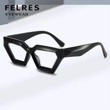 Women Cat Eye Trendy Presbyopic Readers Classic Anti Blue Light Reading Glasses