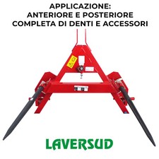 Kit 1 Dente Forca Diam. 36 CM 80 + Boccola Cm11 + Dado.punta Letame - Foto 9