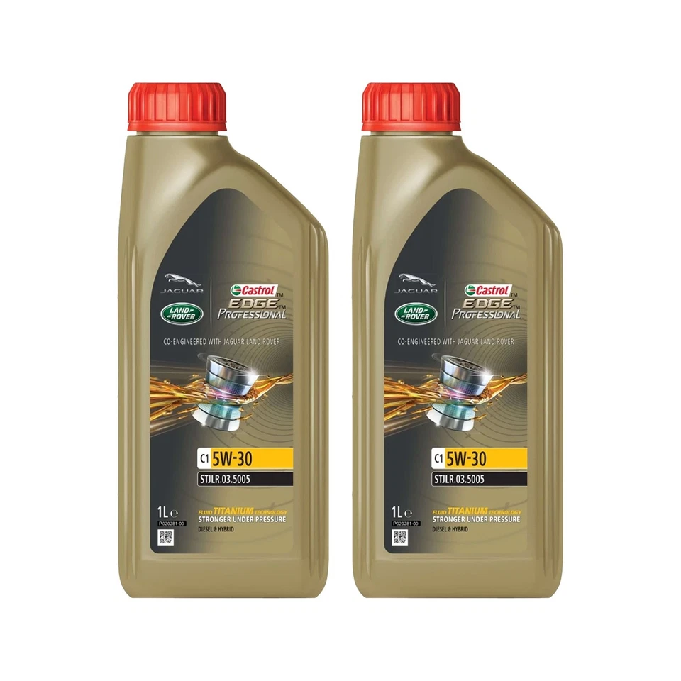 CASTROL Professional C1 5W30 Engine Oil 2x 1L ACEA C1 Fits Jaguar Land Rover