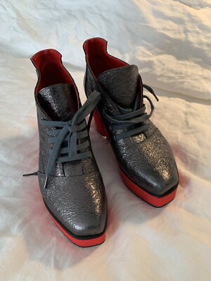 Lisa Tucci Stiefel Schuh Neu 37/38 neu Grau, Rot