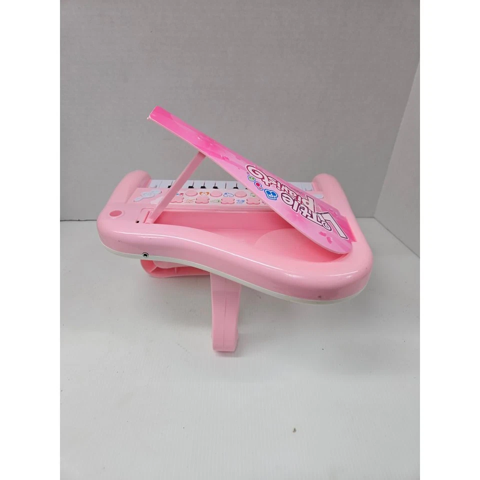 Pink Mini Electronic Piano Keyboard Musical Toy with Stand for Learning Music - Image 4 of 4