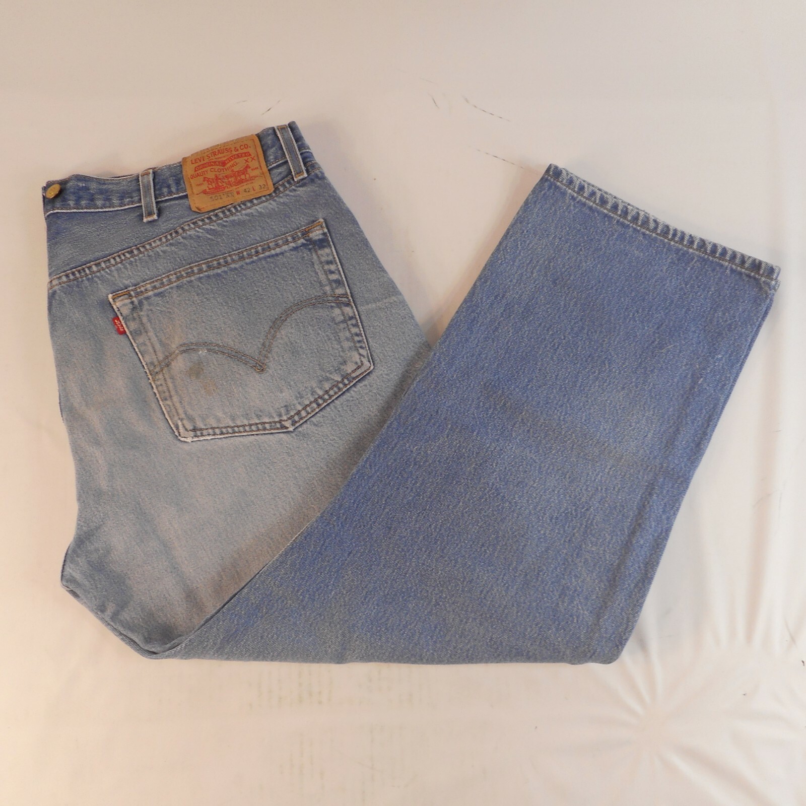 Levis 501XX Shrink To Fit Size 42x32 