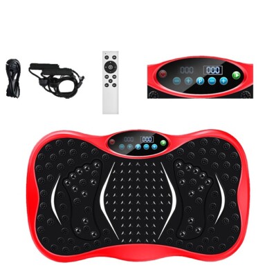 Power Massager 3D Vibration Platform Plate Workout Machine Slim Exercise Fitness