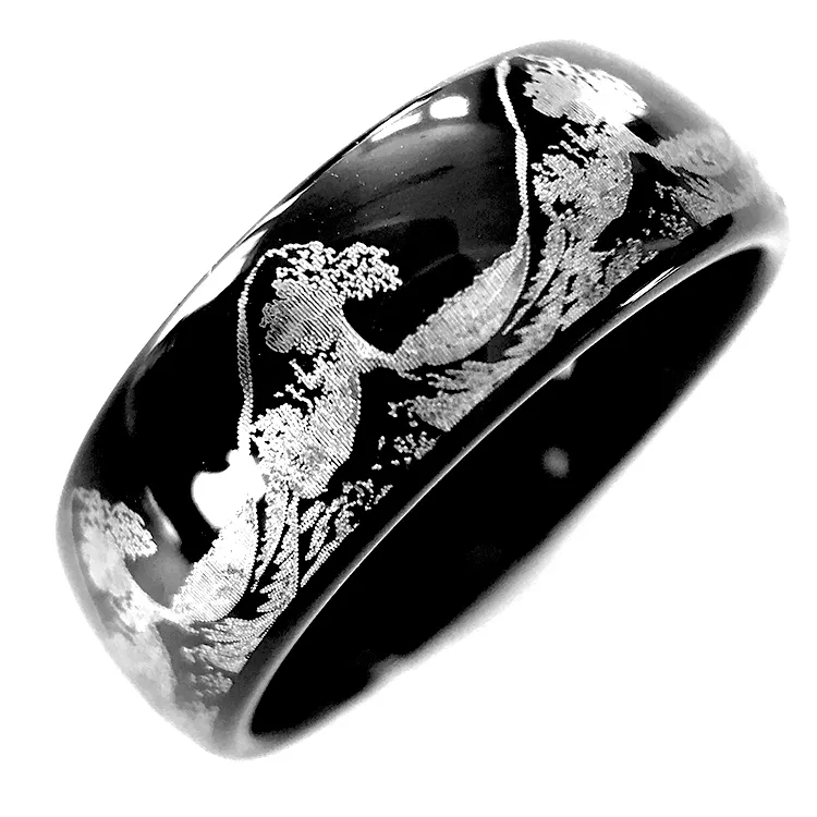 Mens wave hotsell ring