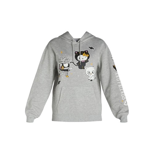 Hello Kitty by Sanrio Dark Gray Pullover Hoodie Women's Size XL | eBay