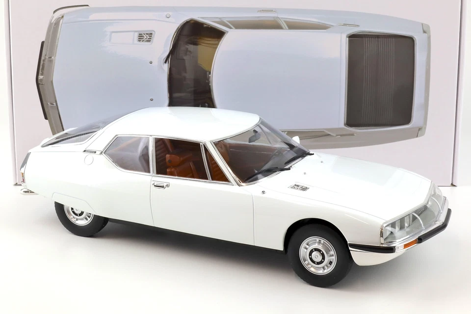 1:12 NOREV Citroen Sm 1970 Bianco Truffatore Presentazione Versione 121701 - Immagine 2 di 4